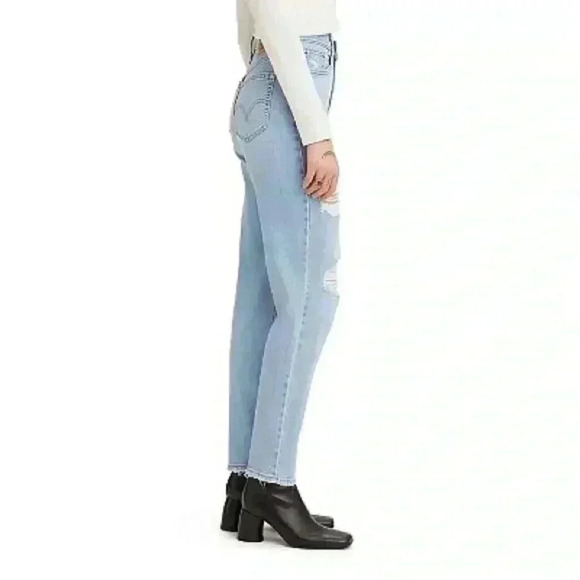 Levi’s High Rise Mom Jean in Shred of Dignity, size 32x27, NWT - Picture 4 of 8
